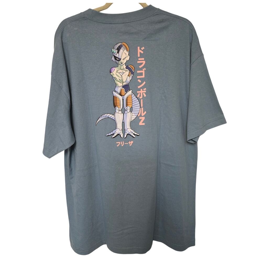 Primitive x Dragon Ball Z Mecha Frieza Mens XL Slate Graphic Tee Shirt NWOT NEW